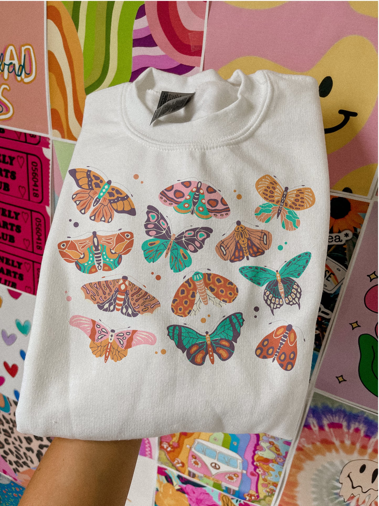 butterfly crewneck // PRE-ORDER