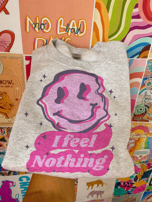 i feel nothing crewneck // PRE-ORDER