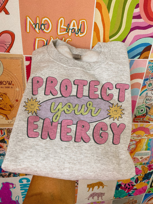 protect your energy crewneck // PRE-ORDER