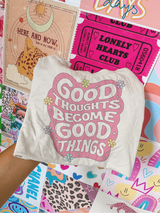 good thoughts tee // PRE-ORDER