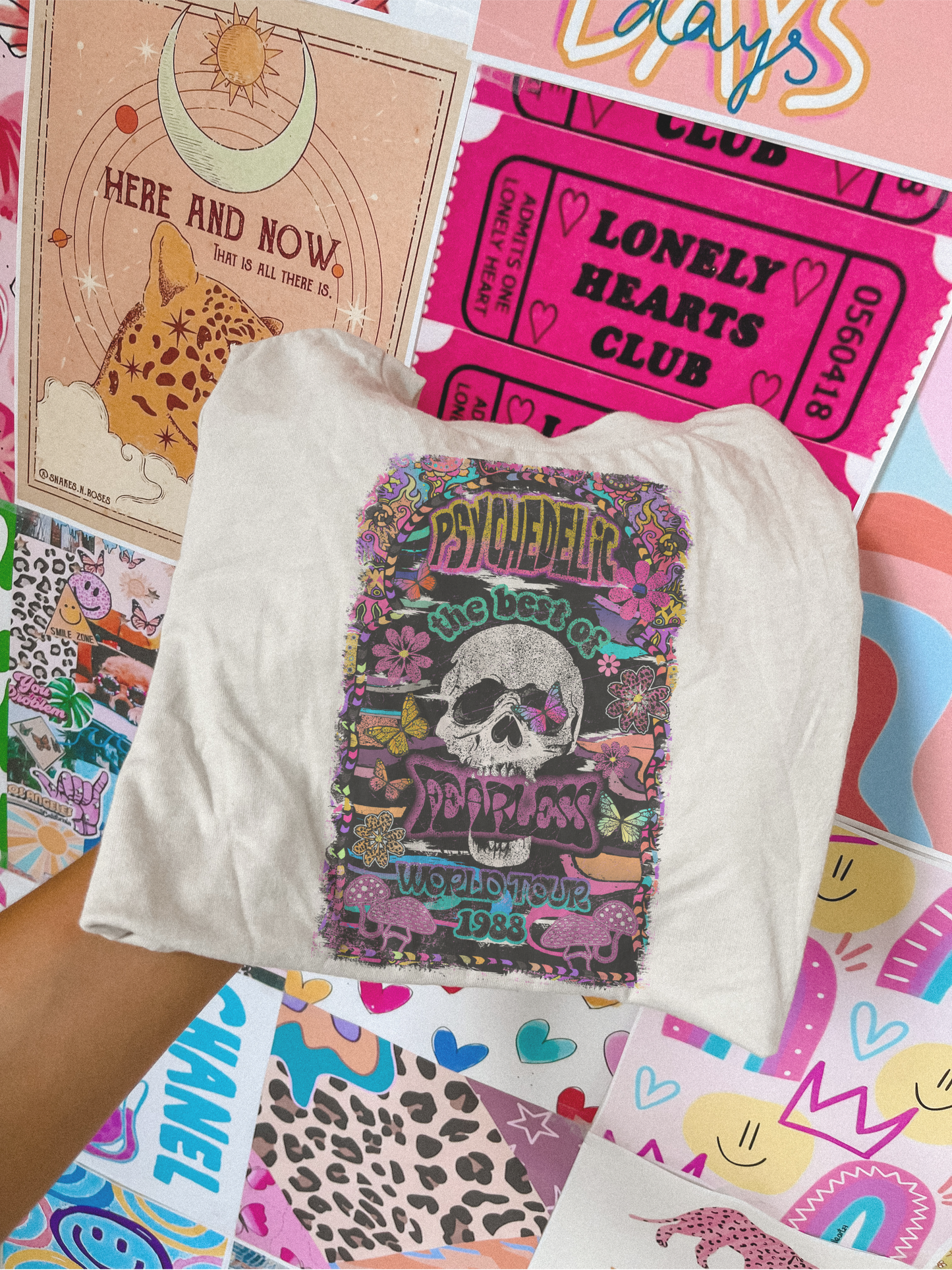 psychedelic world tour tee // PRE-ORDER