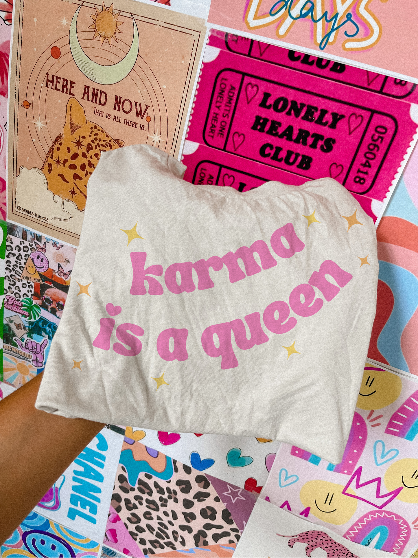 karma is a queen tee // PRE-ORDER