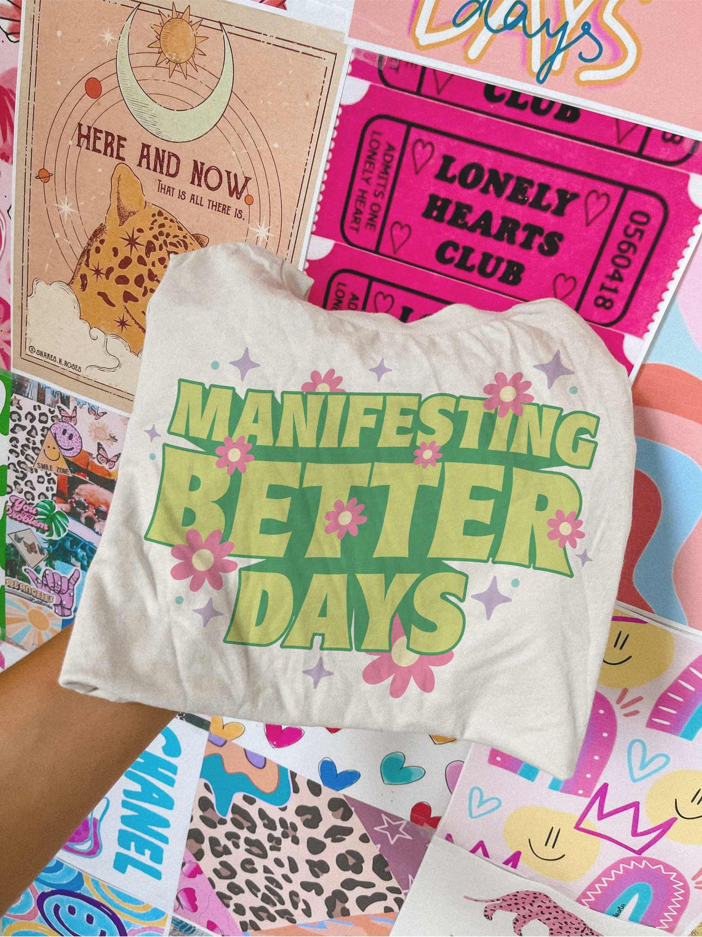 manifesting better days tee // PRE-ORDER