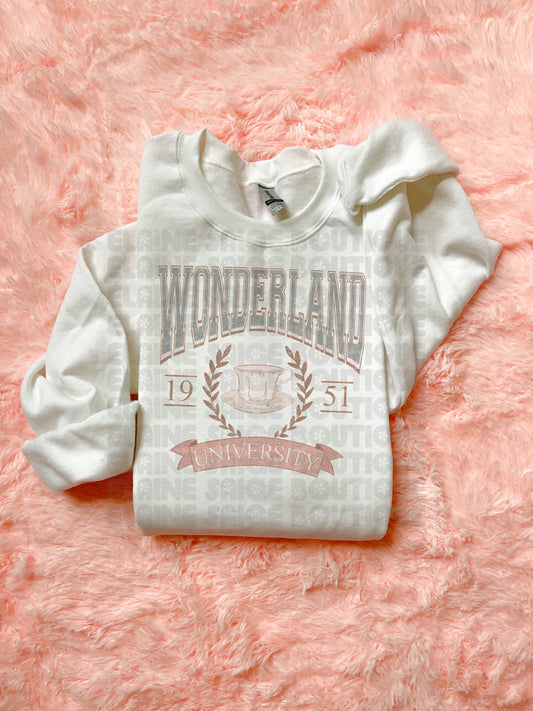 wonderland u crewneck // PRE-ORDER