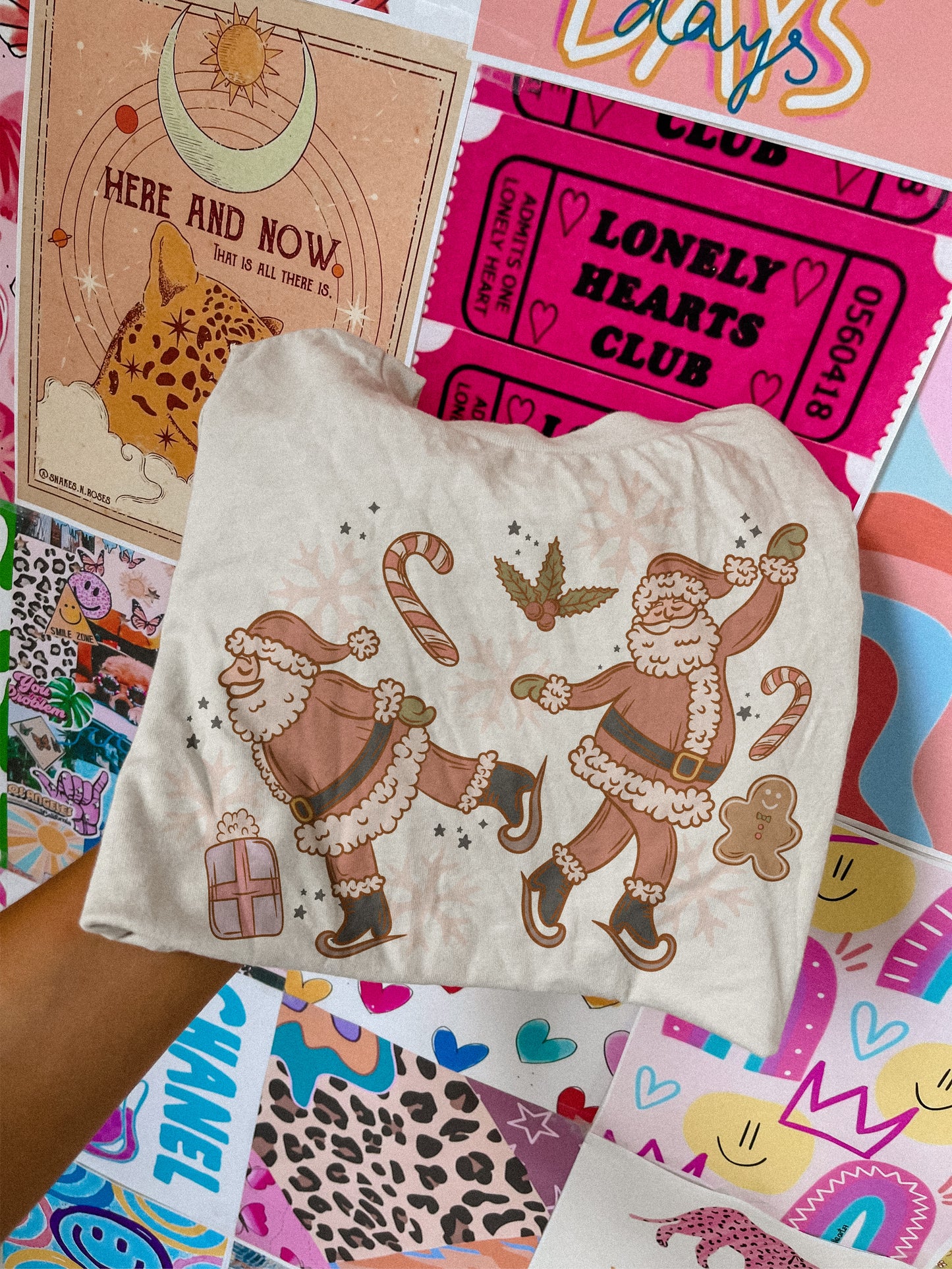 dancing santa KIDS tee // PRE-ORDER