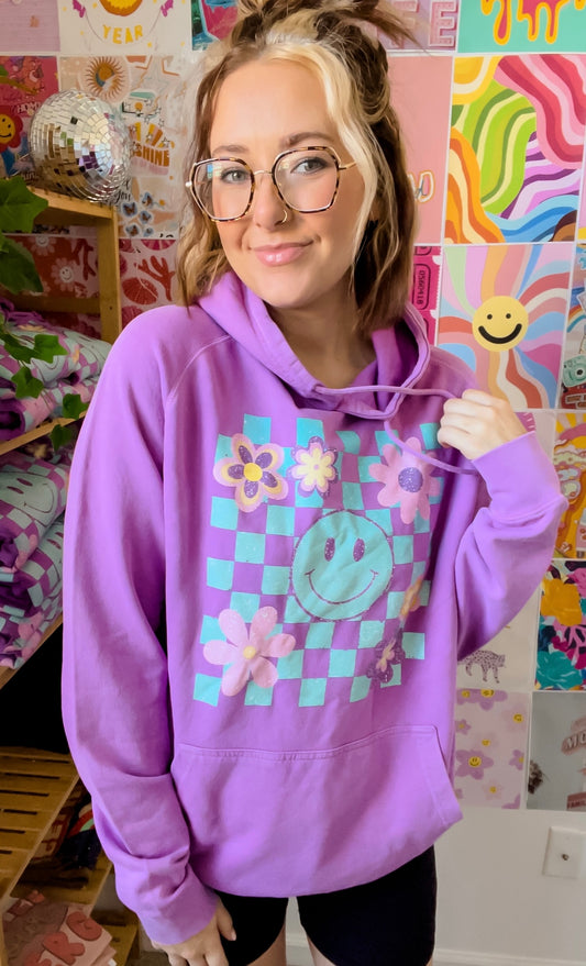 happy hoodie // READY TO SHIP