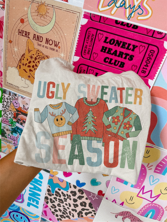 ugly sweater season KIDS tee // PRE-ORDER