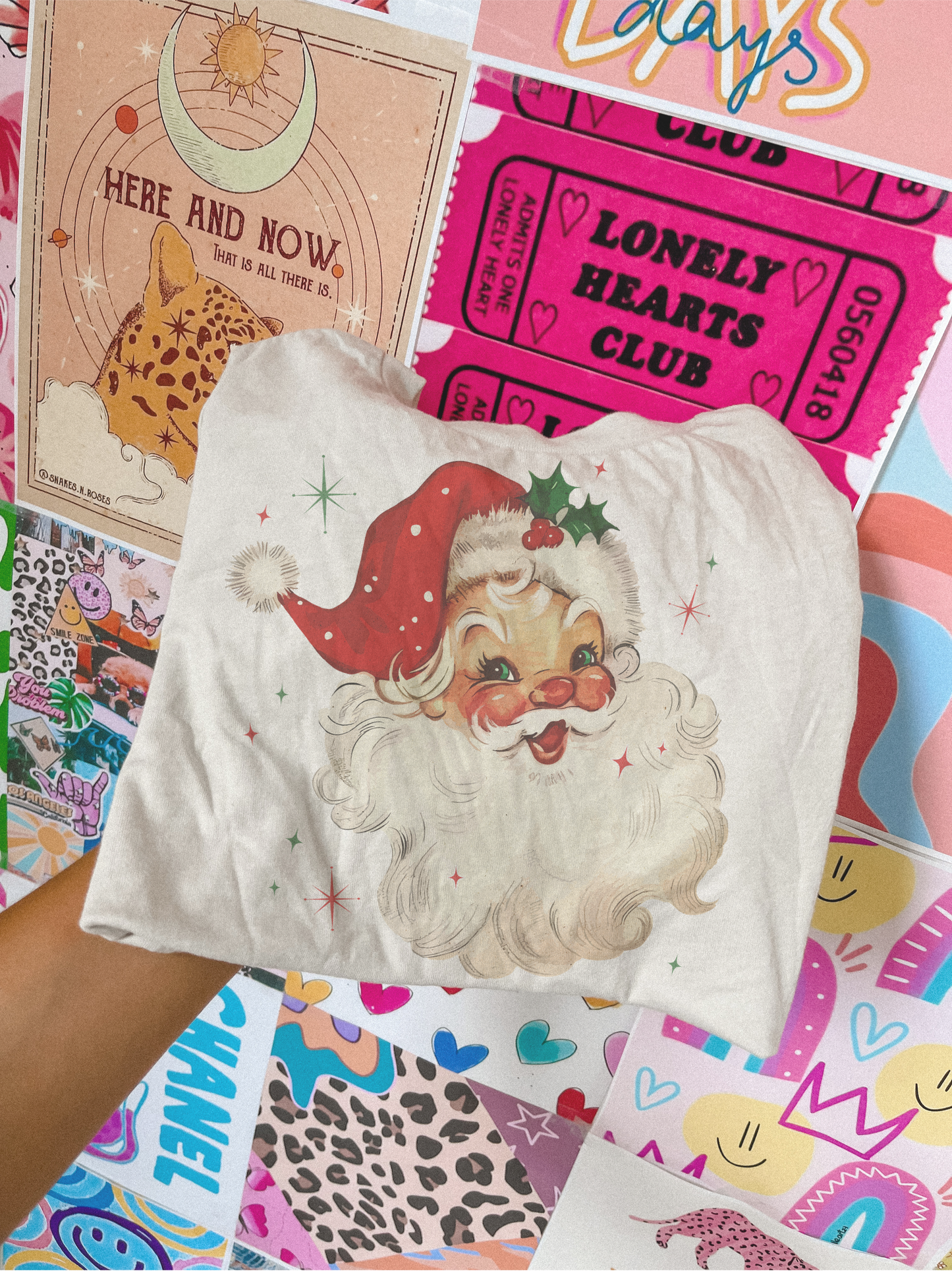 vintage santa KIDS tee // PRE-ORDER